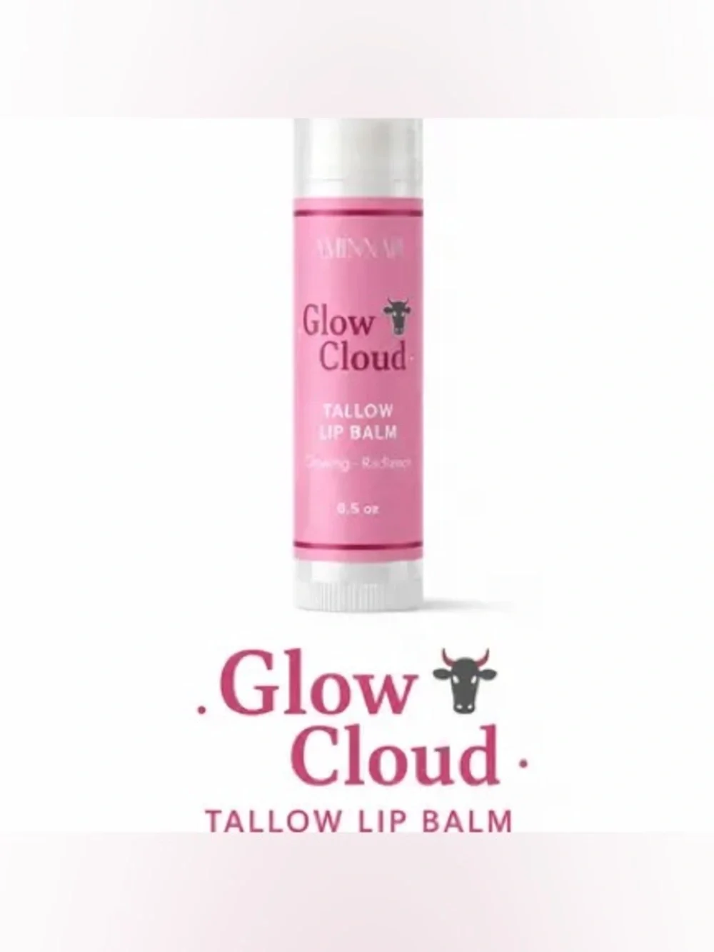 Glow Cloud Tallow Lip Balm — Hydrating Lip Care